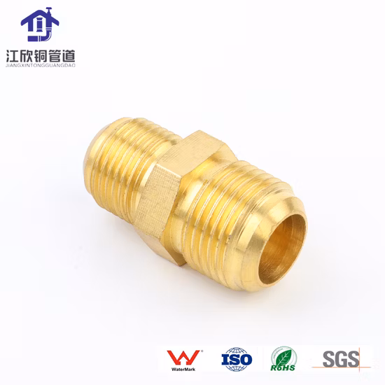 Brass Equal /Different Diameter Pipe Joint Refrigeration Pipe Joint Fitting