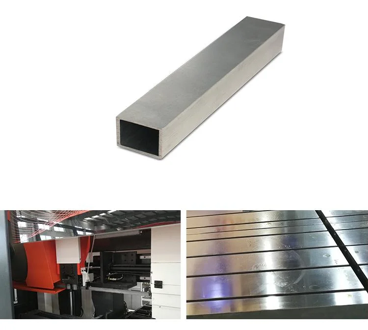 6063 Series Aluminium Extrusion Square Pipe Aluminum Shs Made in China