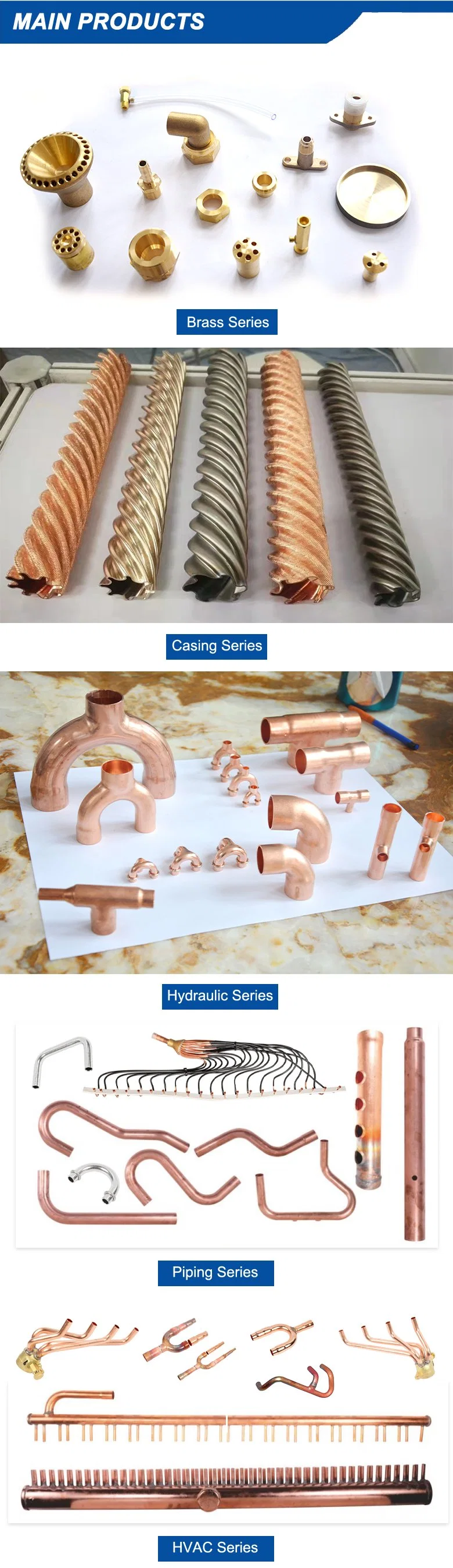 Hardware Fittings Three Way Plumbing Welding Copper Fitting Tee Pipe Connectors