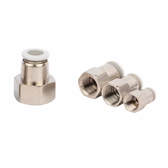 Acessórios de refrigerante para válvula de acesso de série de rosca de latão para ar condicionado