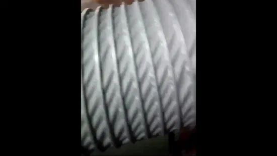 Tubo de exaustão flexível do duto de aquecimento de ar em espiral resistente ao calor